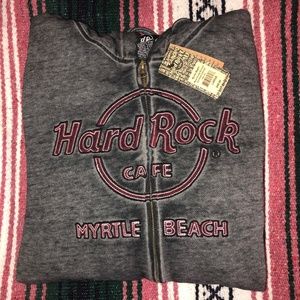Men's Hard Rock Cafe Myrtle Beach Zip Up Jacket